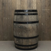 65cm Black Band Full Barrel Oak Tree Planter